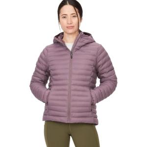MARMOT Women’s Echo Featherless Hoody – Lightweight Down-Alternative Puffer Jacket with Hood(Hazy Purple)