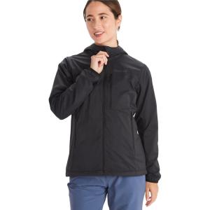 MARMOT Women’s Ether Driclime Hoody – Breathable, Comfortable, Packable Windbreaker Jacket with Hood(Black)