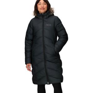 MARMOT Women’s Montreaux Full Length Down Puffer Coat(Black – Latest Collection)