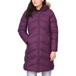 MARMOT Women’s Montreaux Full Length Down Puffer Coat(Purple Fig – Latest Collection)