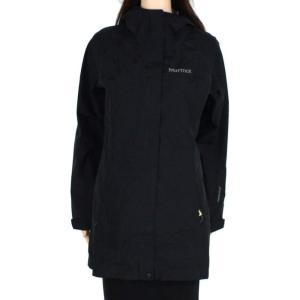 MARMOT womens Essential Lightweight Waterproof Rain Jacket(Jet Black)