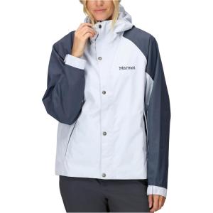 Marmot Women’s Cascade Durable & Waterproof Rain Jacket(Vapor/Thunderhead)