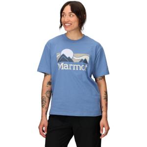 Marmot Womens Women’s Coastal Short Sleeve T-Shirt(Rain Cloud)