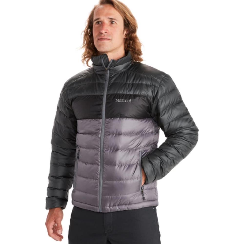 imageMARMOT Mens Ares JacketSteel OnyxBlack