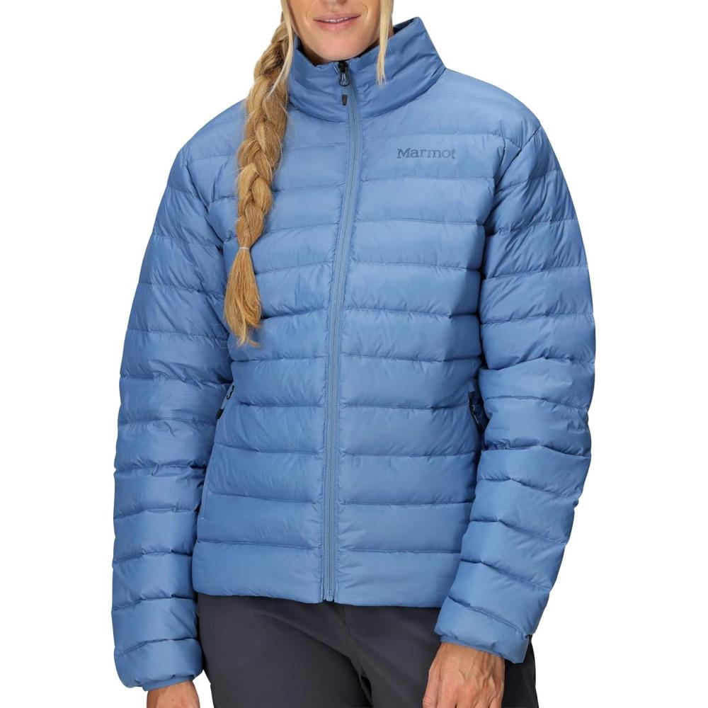 imageMARMOT Womens Jena Jacket Lightweight DownInsulated Warm Winter JacketRain Cloud  Latest Collection