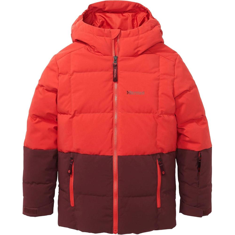 imageMARMOT unisexchild Kids Polar Down JacketCairoPort Royal