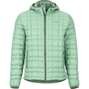 MARMOT Men’s Featherless Hoody – Lightweight Down-Alternative Puffer Jacket with Hood(Pond Green)