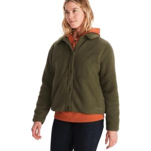 MARMOT Womens Aros Fleece Jacket Button Closure(Nori)