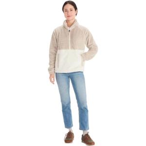 MARMOT Women’s Homestead Fleece 1/2 Zip(Sandbar/Papyrus)