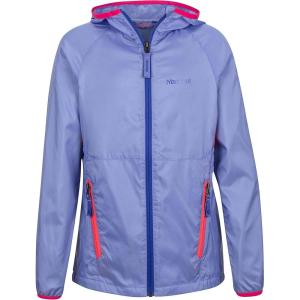 MARMOT girls Ether Lightweight Hooded Windbreaker Jacket(Periwinkle)