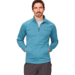 MARMOT mens Leconte Fleece Jacket(Moon River)