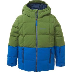 MARMOT unisex-child Kid’s Polar Down Jacket(Foliage/Dark Azure)
