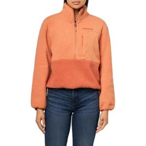 MARMOT womens Aros Fleece 1/2 Zip(Sunburn/Auburn)