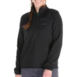 MARMOT womens Leconte Fleece 1/2 Zip(Black)