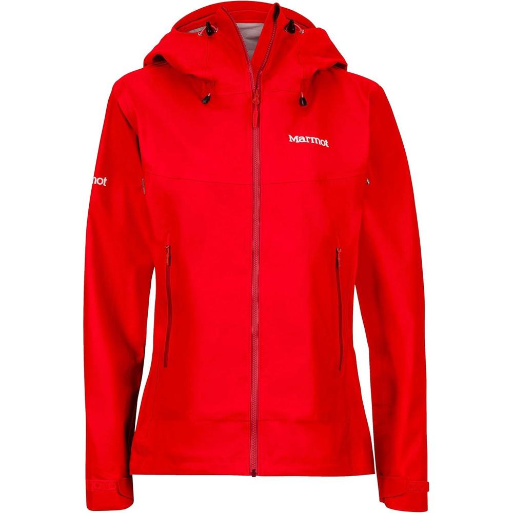 imageMARMOT Womens Starfire Rain Jacket  Lightweight Waterproof RaincoatCherry Tomato