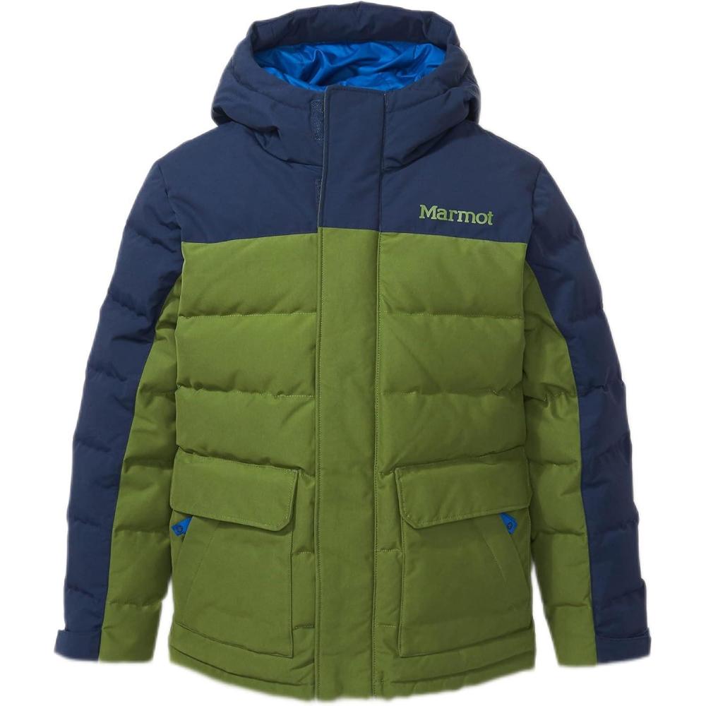 imageMARMOT unisexchild Kids Fordham Ii JacketFoliageArctic Navy