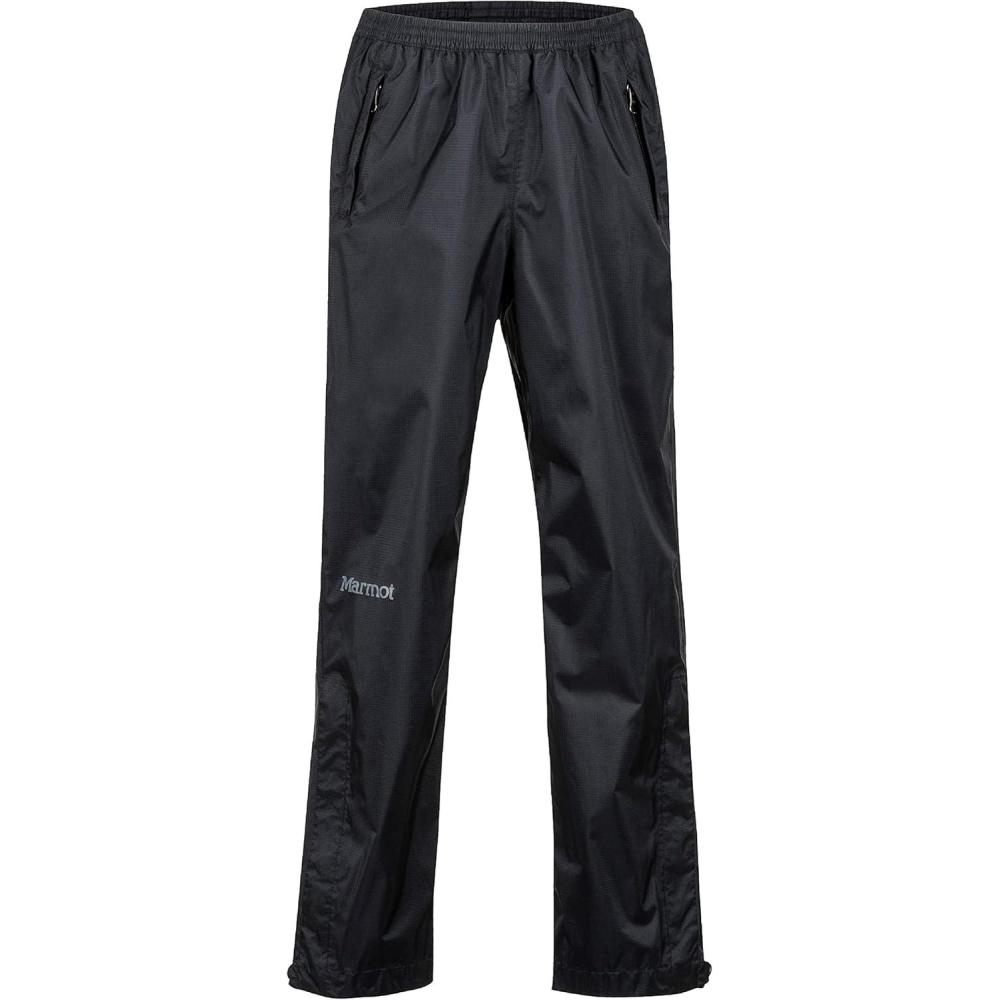 imageMarmot Kids Precip Eco Waterproof Rain Pant  100 Recycled Breathable Lightweight Packable ProtectionBlack