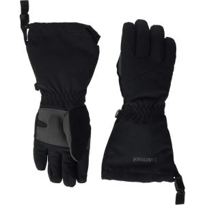 MARMOT Teen’s Glade Winter Glove – Insulated, Durable, Waterproof with Fleece Lining, Reinforced Palms and Extended Gauntlet(Black)
