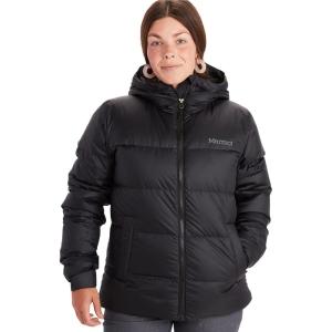 MARMOT Women’s Guides Down Hoody – 700-Fill Insulated, Water-Resistant, Lightweight Puffer Jacket with Hood(Black)
