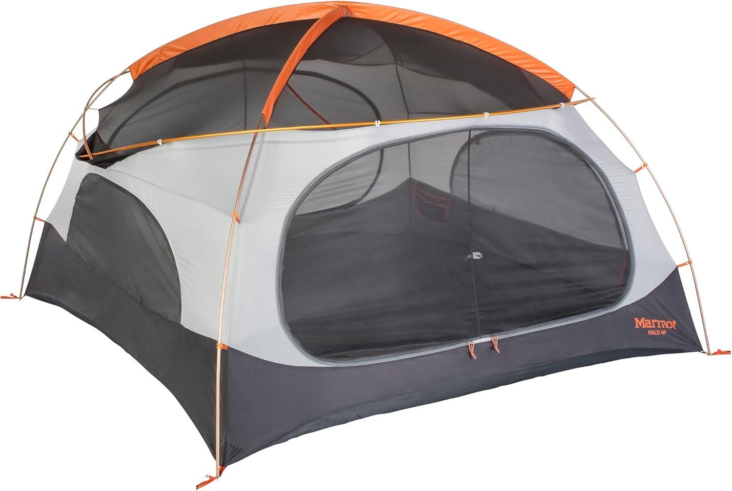 imageMarmot Halo Tent Spacious Basecamp Design with Weather Protection Family Camping amp Car CampingTangeloRusted Orange
