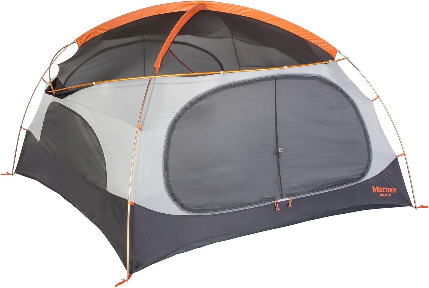 imageMarmot Halo Tent Spacious Basecamp Design with Weather Protection Family Camping amp Car CampingTangeloRusted Orange