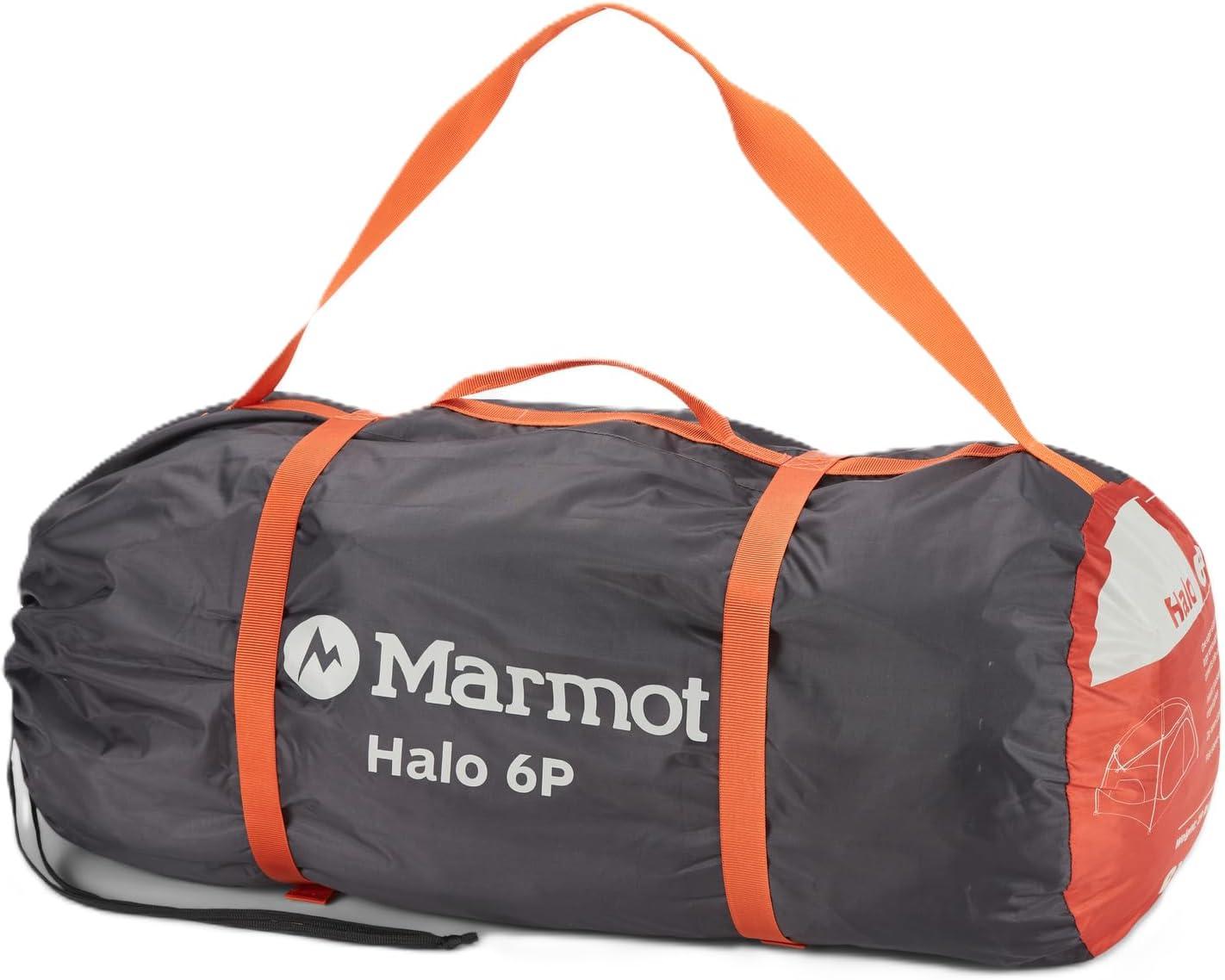 imageMarmot Halo Tent Spacious Basecamp Design with Weather Protection Family Camping amp Car CampingTangeloRusted Orange