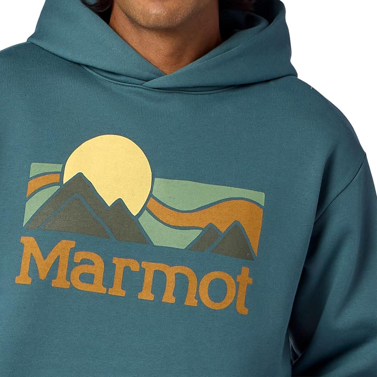 imageMARMOT Mens Coastal Logo HoodySeafloor