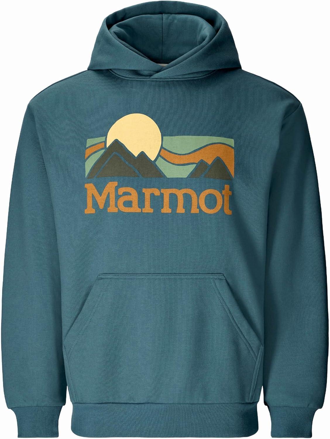 imageMARMOT Mens Coastal Logo HoodySeafloor