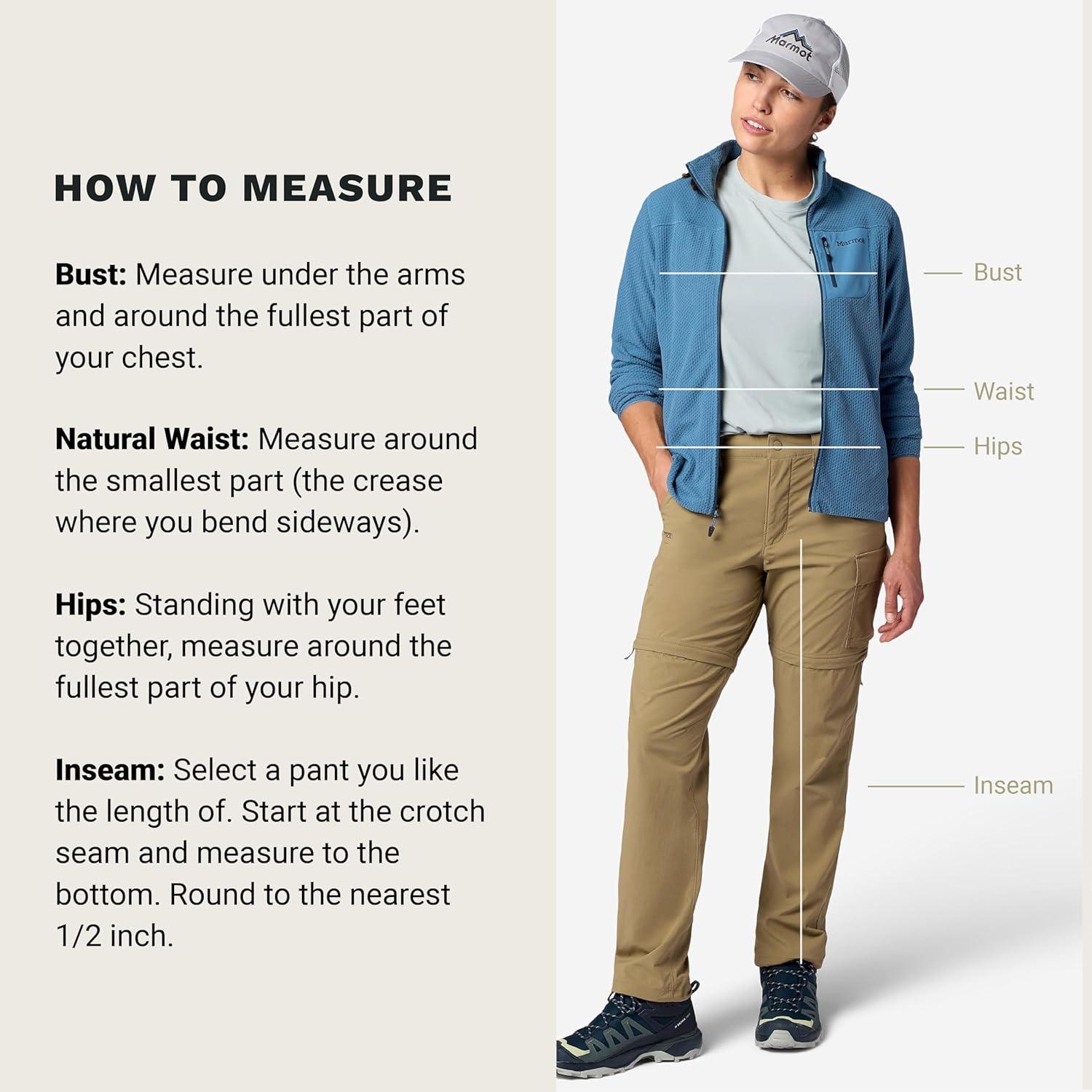 imageMARMOT Womens Womens Trailway Convertible PantDesert Khaki