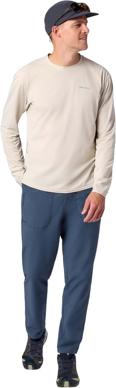 imageMARMOT mens Airexchange Upf 50 Crew Long SleeveBirch Bark