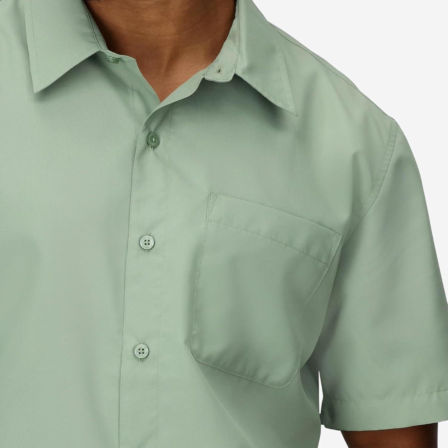 imageMarmot Mens Airexchange UPF 40 Short Sleeve ShirtAgate Green