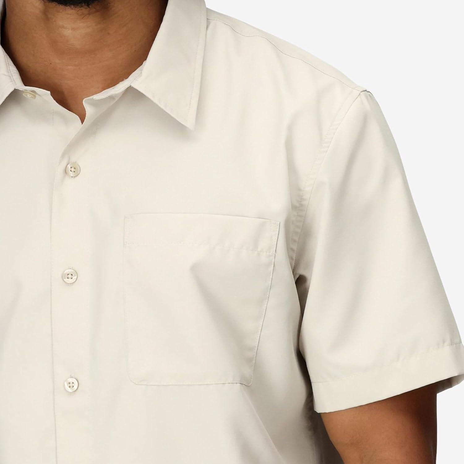 imageMarmot Mens Airexchange UPF 40 Short Sleeve ShirtBirch Bark