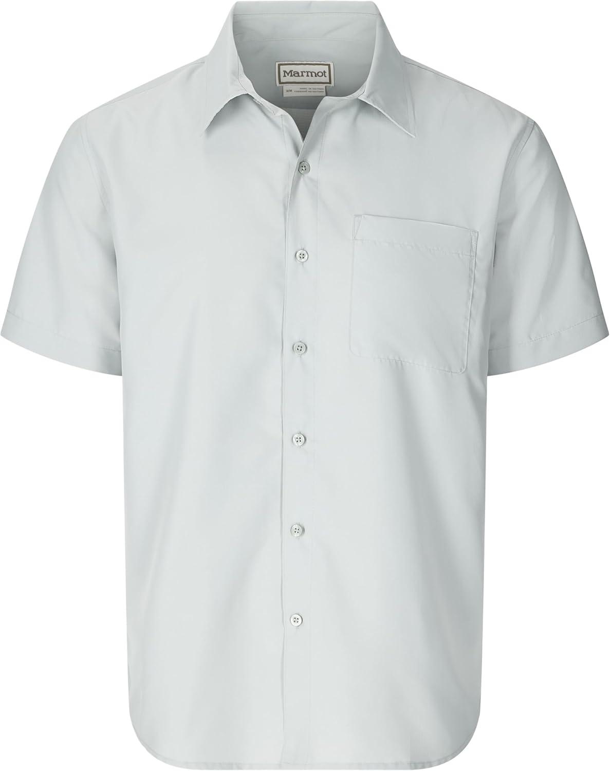 imageMarmot Mens Airexchange UPF 40 Short Sleeve ShirtBoulder Crack