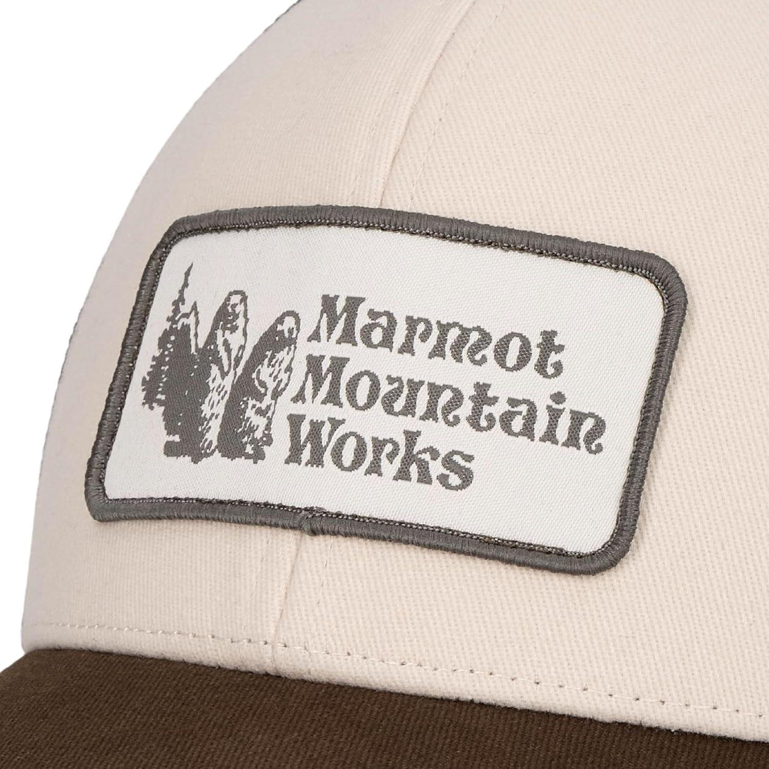 imageMarmot UnisexAdult Retro Trucker HatBirch Bark
