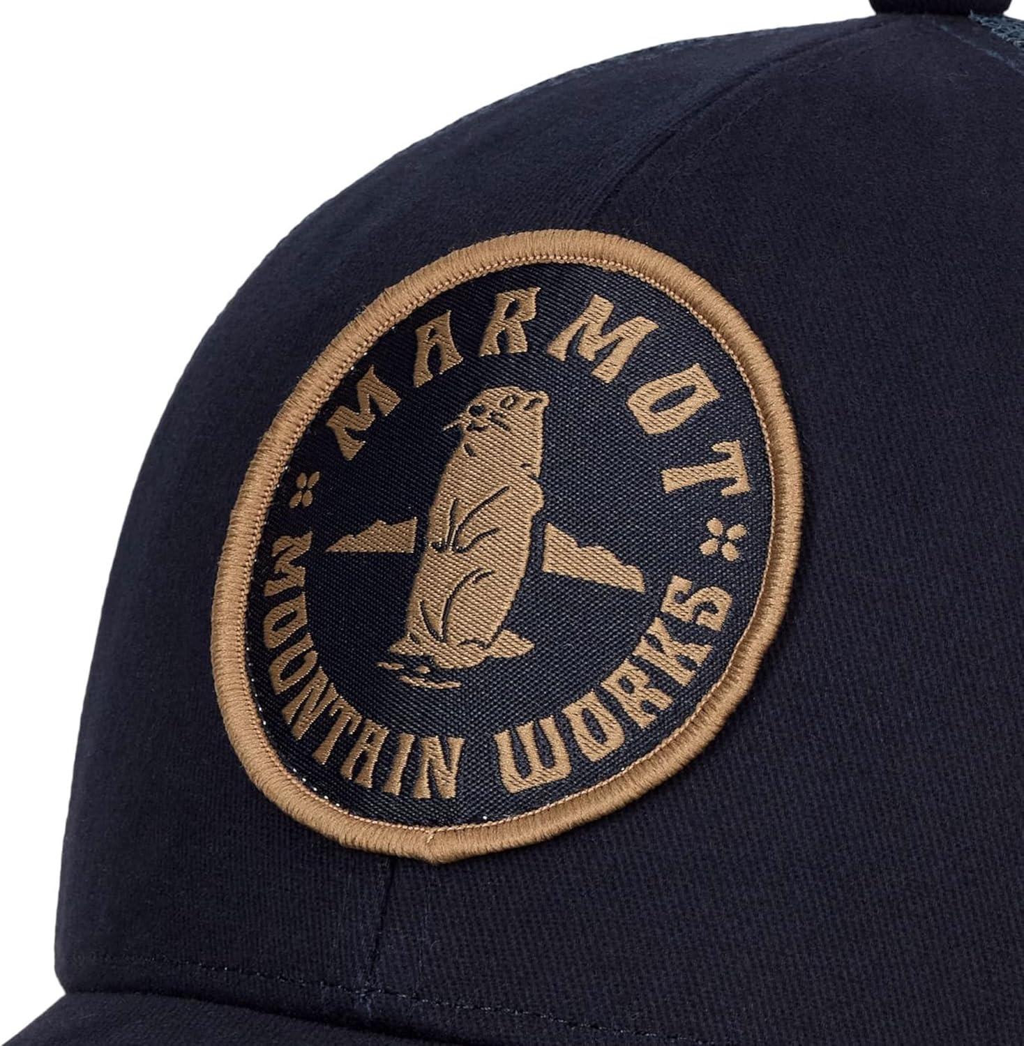 imageMarmot UnisexAdult Retro Trucker HatNightfall Navy