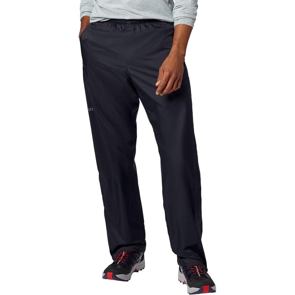 imageMARMOT Mens PreCip Evo Full Zip Rain Pant Black XXLarge LongBlack