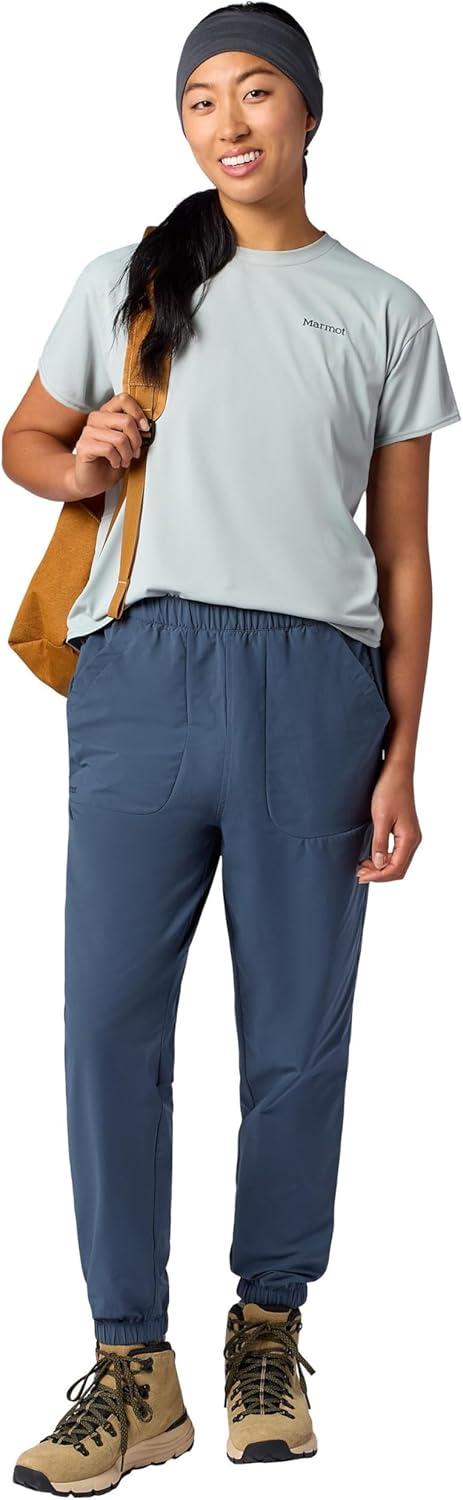 imageMARMOT Womens Womens Airexchange UPF 50 Short Sleeve CrewBoulder Crack