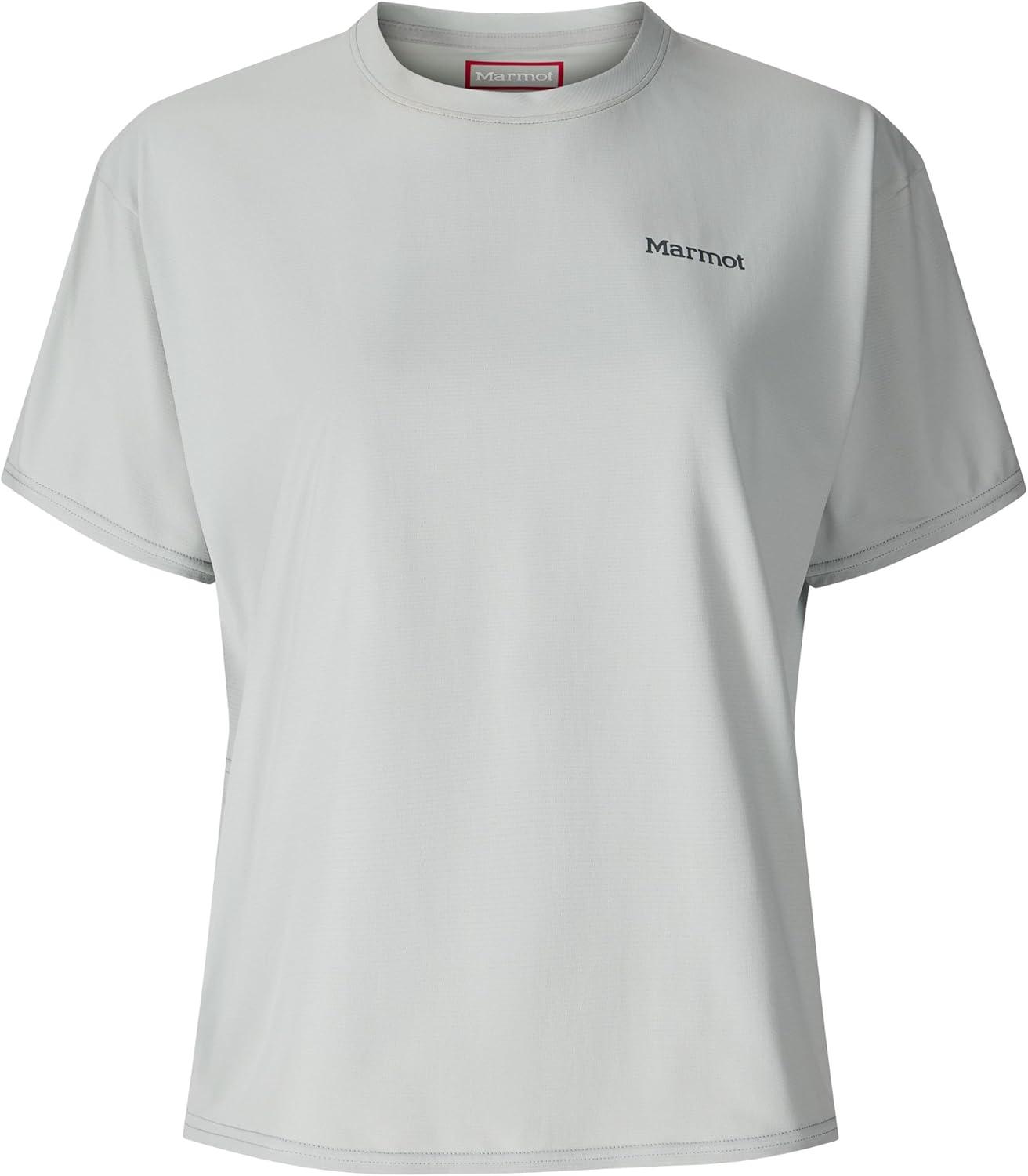 imageMARMOT Womens Womens Airexchange UPF 50 Short Sleeve CrewBoulder Crack