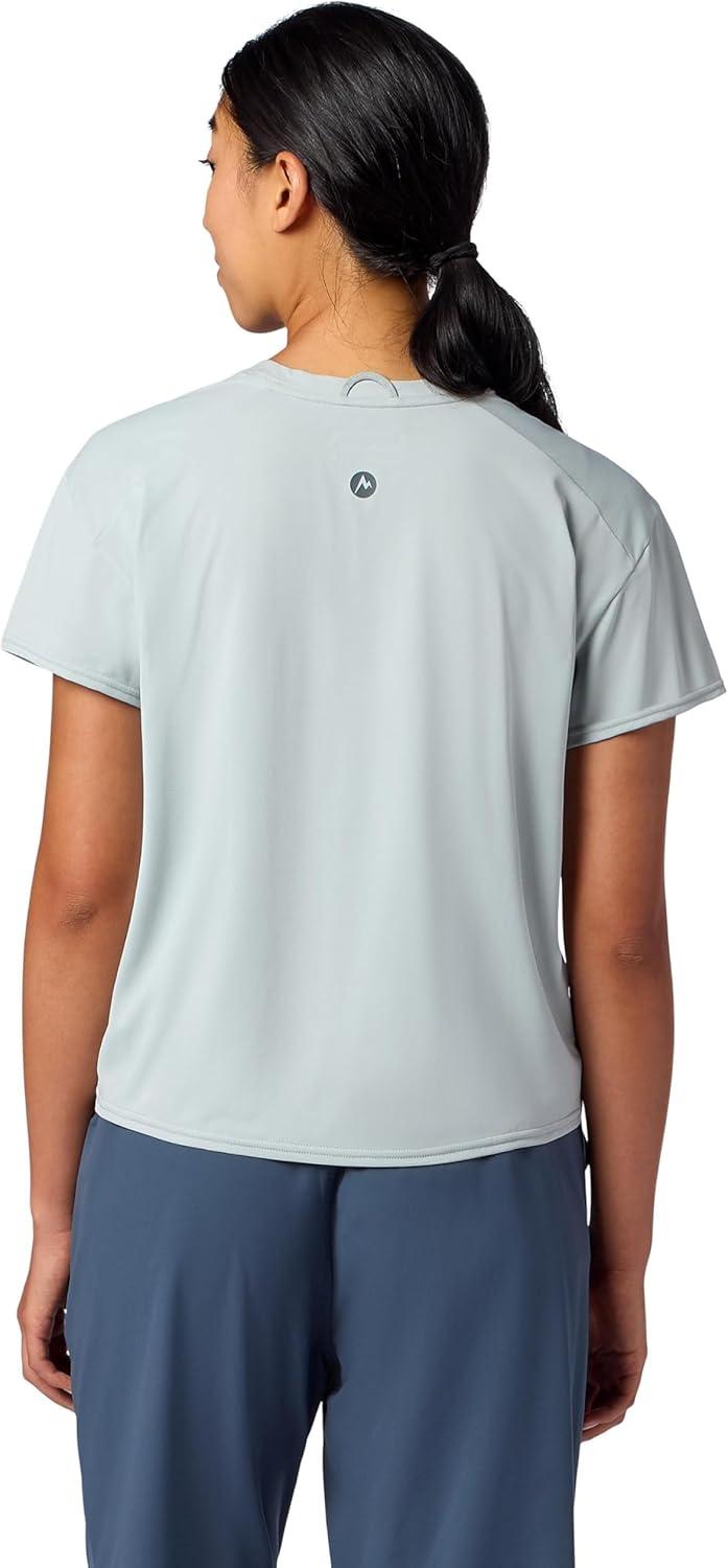 imageMARMOT Womens Womens Airexchange UPF 50 Short Sleeve CrewBoulder Crack