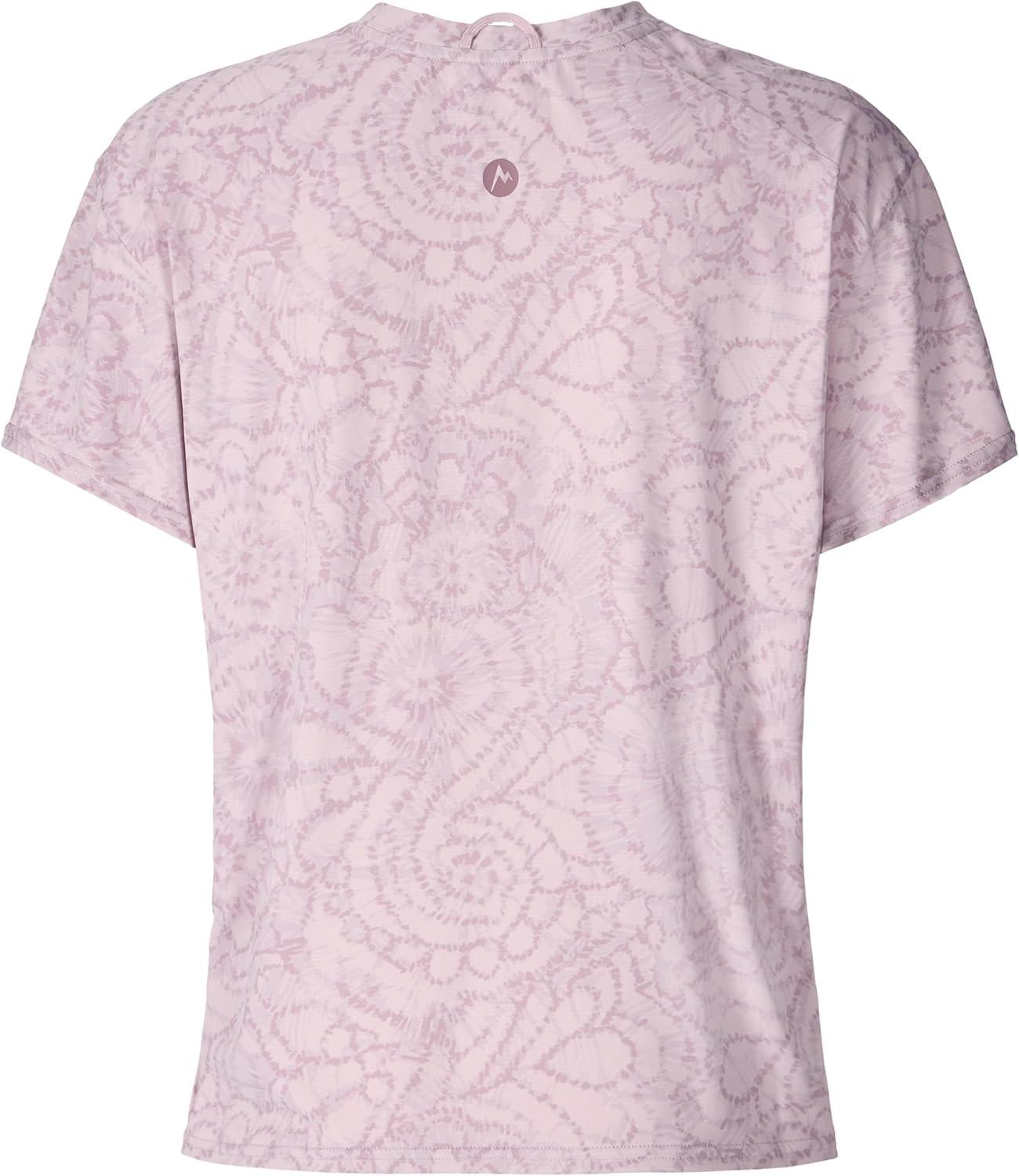 imageMARMOT Womens Womens Airexchange UPF 50 Short Sleeve CrewDust Twirl