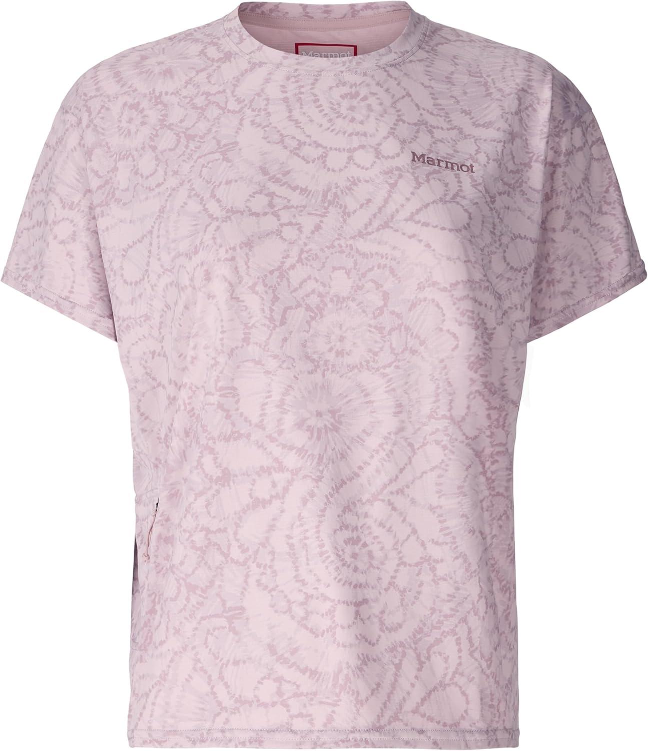imageMARMOT Womens Womens Airexchange UPF 50 Short Sleeve CrewDust Twirl