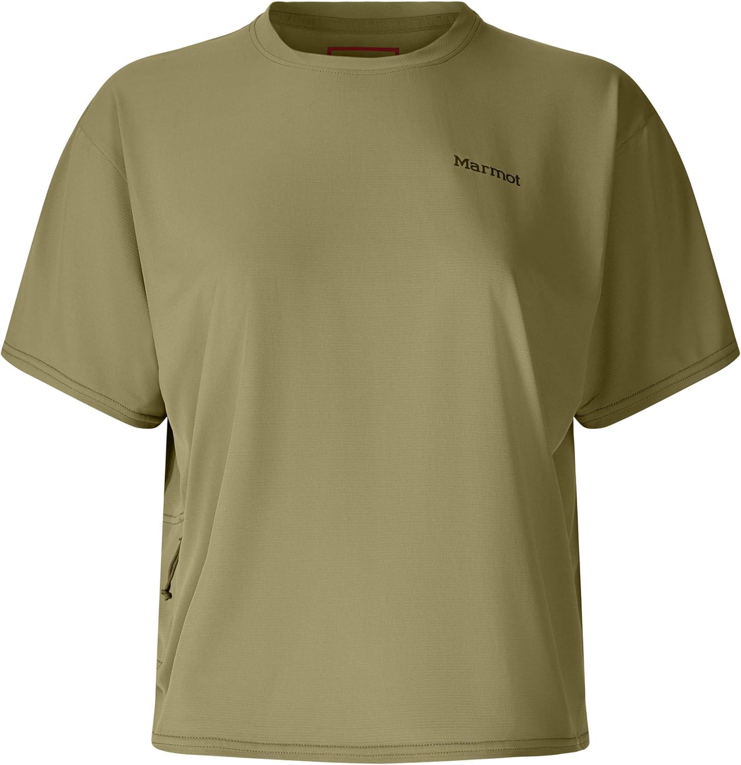 imageMARMOT Womens Womens Airexchange UPF 50 Short Sleeve CrewOlive Grove