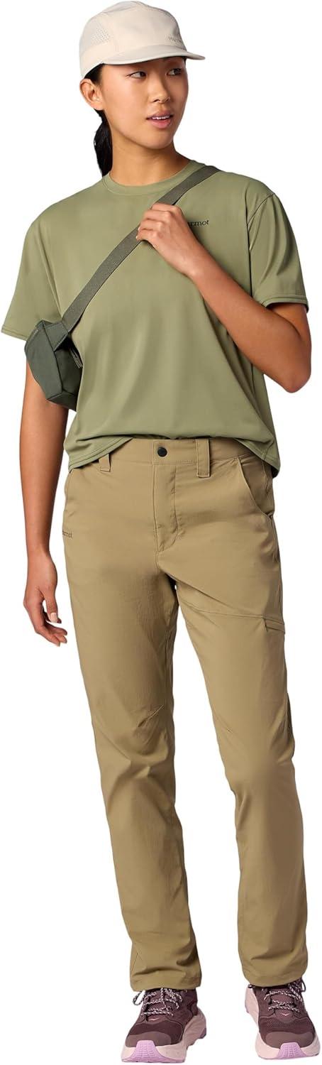 imageMARMOT Womens Womens Airexchange UPF 50 Short Sleeve CrewOlive Grove