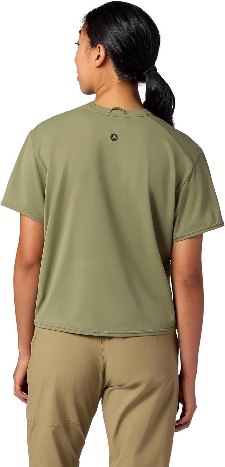 imageMARMOT Womens Womens Airexchange UPF 50 Short Sleeve CrewOlive Grove