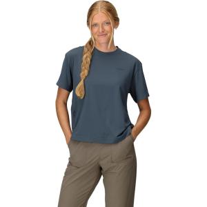 MARMOT Women’s Women’s Airexchange UPF 50 Short Sleeve Crew(Thunderhead)