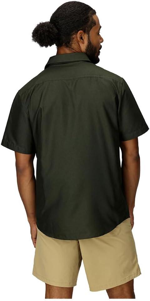 imageMARMOT Mens Airexchange Short Sleeve ShirtRosin Green
