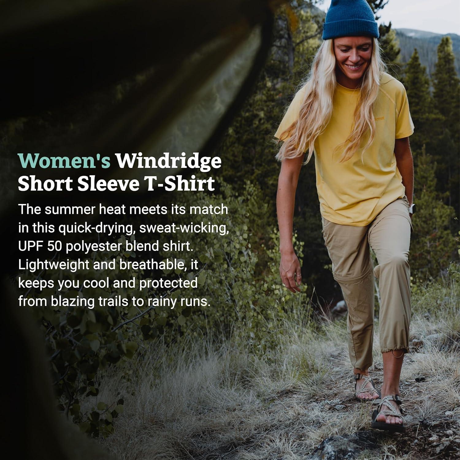 imageMARMOT Womens Windridge Short Sleeve ShirtVapor