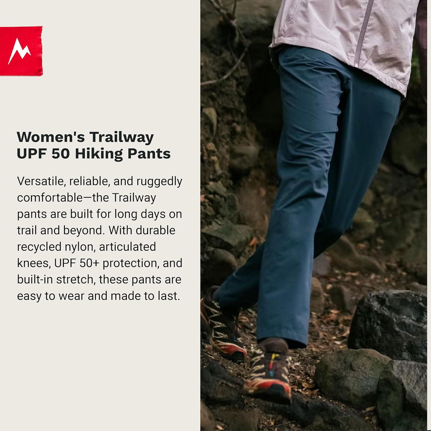 imageMARMOT Womens Womens Trailway PantDark Steel