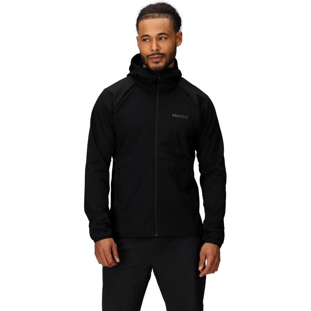 imageMARMOT Mens Leconte Full Zip HoodyBlack