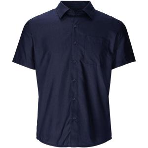 MARMOT Men’s Airexchange Short Sleeve Shirt(Arctic Navy)
